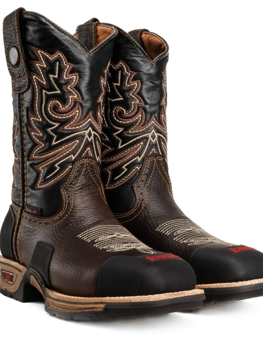 BUFFALO 9" MEN'S WESTERN WORK BOOT WITH MASTERGUARD PROTECTION